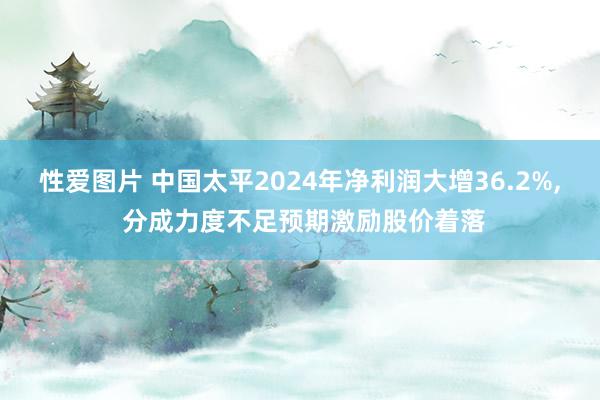 性爱图片 中国太平2024年净利润大增36.2%, 分成力度不足预期激励股价着落